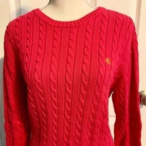 Ralph Lauren Cotton Cable Sweater